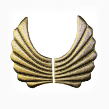 Enkelin siipi 16,5cm, kulta 2kpl