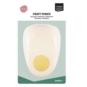 Vaessen Creative Kuviolävistin, Scalloped Circle 6,35cm