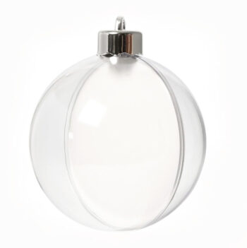 Kirkas avattava muovipallo 8cm 5kpl