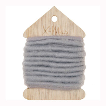 Koristenauha 6mm 3m, harmaa