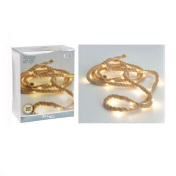 LED- Köysivalosarja 3m, patterikäyttöinen, 30 lediä