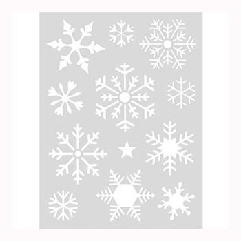 Rico Design Sabluuna 18,5 x 24,5cm, Snowflakes