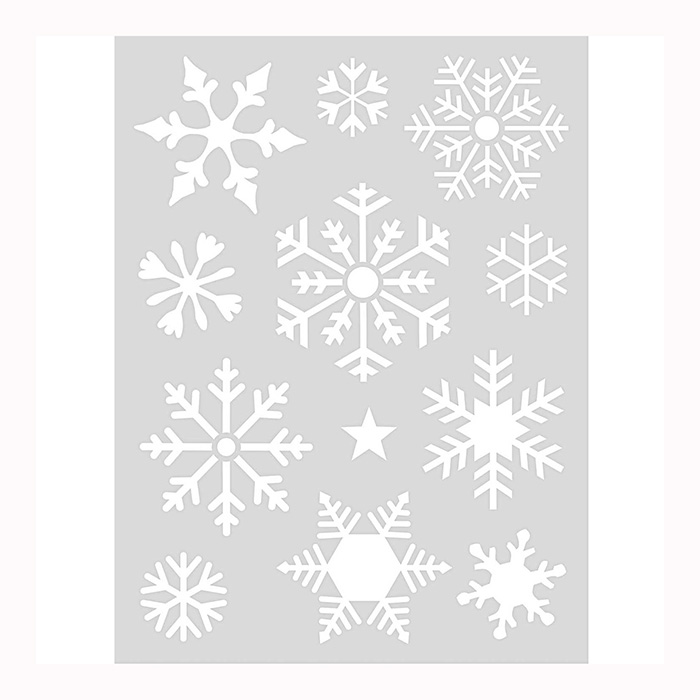 Rico design sabluuna lumihiutaleet