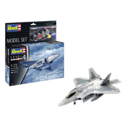Revell Model Set, F-22A Raptor Lockhead Martin 1/72
