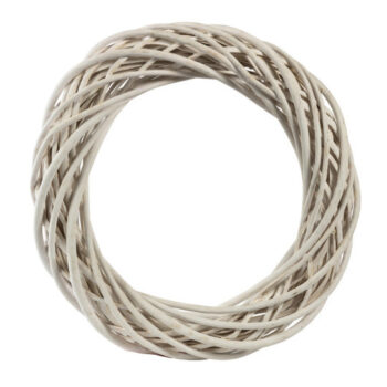 Pajukranssi 33cm, valkoinen