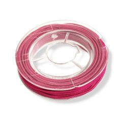 Joustava korulanka, pinkki 1mm 5m