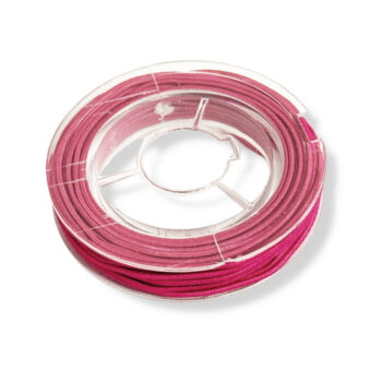 Joustava korulanka, pinkki 1mm 5m