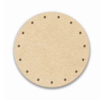 Korinpohjalevy MDF pyöreä 9cm