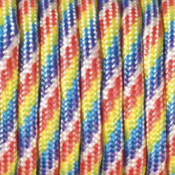 Paracord naru 4mm, 00 kirjava monivärinen