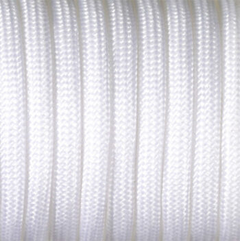 Paracord naru 4mm, 01 valkoinen