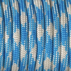 Paracord naru 4mm, 47 sinivalkoinen