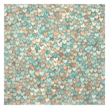 Reprint Skräppipaperi 30x30cm, RP0610 Hearts