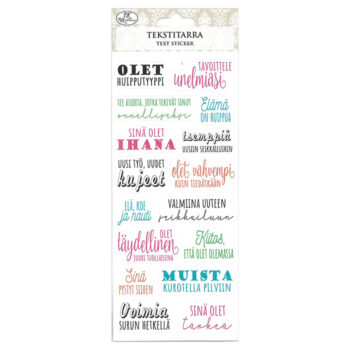 Tekstitarra, 9001 Tsemppiviestit