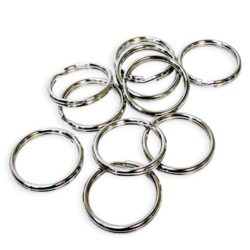 Avainrengas 22mm, 10kpl hopea