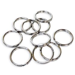 Avainrengas 18mm, 10kpl hopea