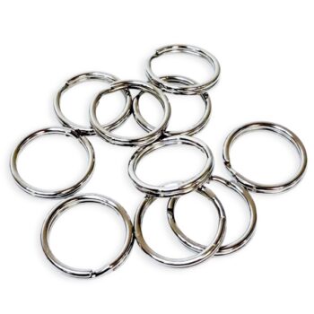 Avainrengas 18mm, 10kpl hopea