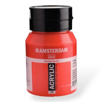 Amsterdam akryyliväri 500ml, 396 Naphthol red medium