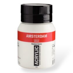 Amsterdam akryyliväri 1000ml 105 Titanium White