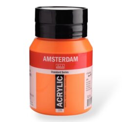 Amsterdam akryyliväri 500ml, 276 Azo Orange