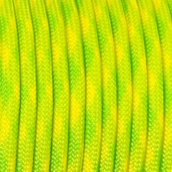 Paracord naru 4mm, 07 Lime-keltainen mix