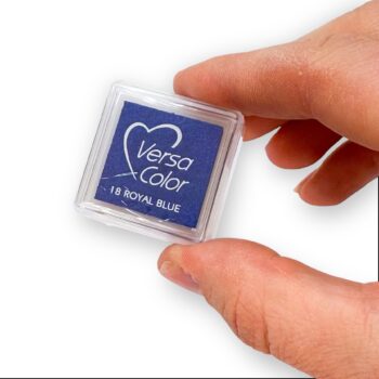 Versa Color leimasintyyny 3x3cm, 18 Royal blue