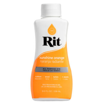 Rit All Purpose Dye 236ml, Sunshine Orange
