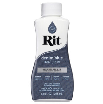 Rit All Purpose Dye 236ml, Denim Blue