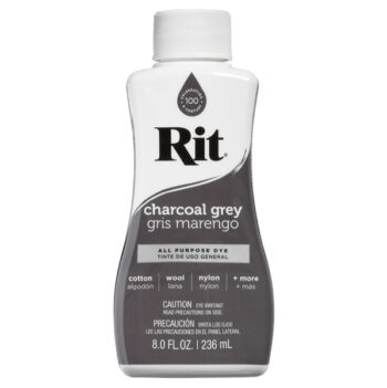 Rit All Purpose Dye 236ml, Charcoal Grey