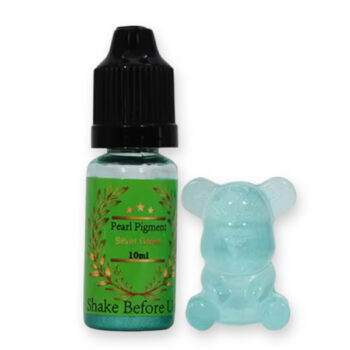 UV Hartsin helmiäisväripigmentti, Silver Green