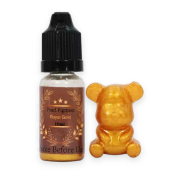 UV Hartsin helmiäisväripigmentti, Royal Gold