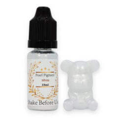 UV Hartsin helmiäisväripigmentti, White