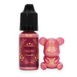 UV Hartsin helmiäisväripigmentti, Peach Red