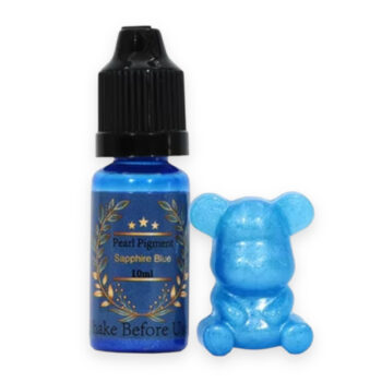 UV Hartsin helmiäisväripigmentti, Sapphire blue