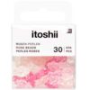 Rico Itoshii ruusuhelmet 30kpl, Iris/Pink Transparent