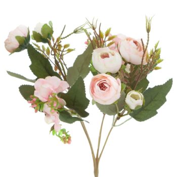 Dp Craft tekokukkanippu 29cm, Powder Pink