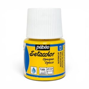 Pebeo Setacolor nahkamaali 45ml, Buttercup