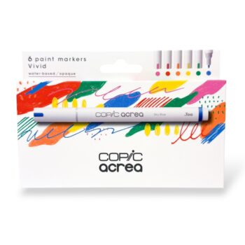 Copic Acrea maalikynäsetti, Vivid