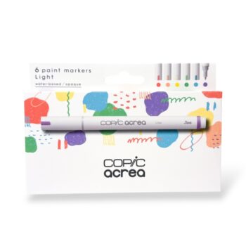 Copic Acrea maalikynäsetti, Light