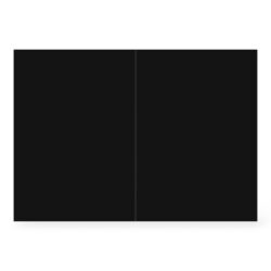 Korttipohja 2-osainen, 7923 Musta