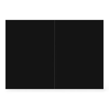 Korttipohja 2-osainen, 7923 Musta
