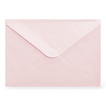 Helmiäiskirjekuori C6 10kpl, 7365 Rose