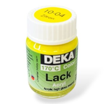 Deka Lack akryylimaali 25ml, 04 Sitruuna