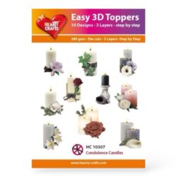 Valmiiksi leikatut 3D-kuvat, HC10307, Kynttilät