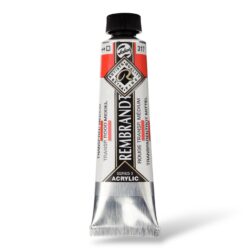 Rembrandt akryyliväri 40ml, 317 Transparent Red Medium