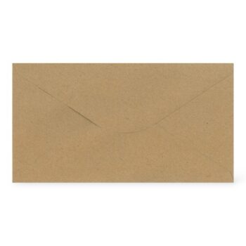 Kirjekuori pitkä 10kpl 22x11cm, 2086 Uusioruskea