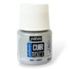 Pebeo Setacolor nahkamaali 45ml, Metal Silver