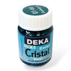 Deka Cristal lasimaali 25ml, 66 Tummanvihreä
