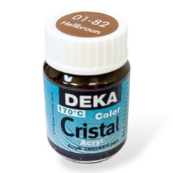Deka Cristal lasimaali 25ml, 82 Vaaleanruskea