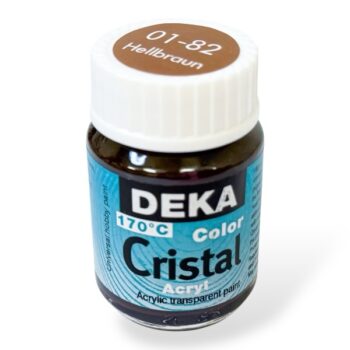 Deka Cristal lasimaali 25ml, 82 Vaaleanruskea