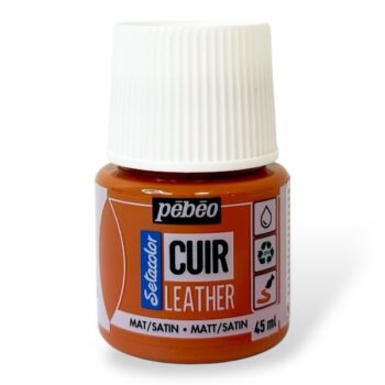 Pebeo Setacolor nahkamaali 45ml, Terracotta